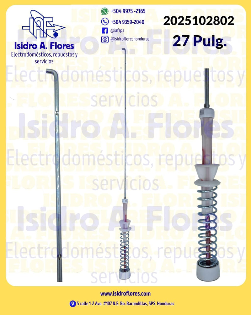 Suspensión original Frigidaire Brasil 27" unidad &nbsp;reemplaza A02139001
