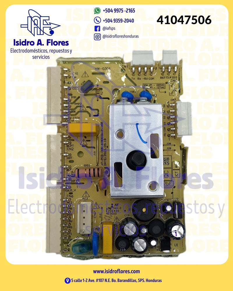 Placa electrónica de lavadora Frigidaire original Brasil
