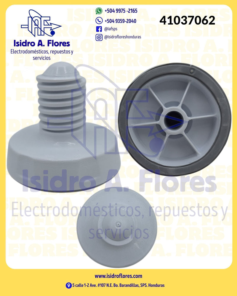 Pata niveladora de lavadora original Frigidaire Brasil