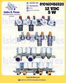 Valvula de lavadora 4 bobinas 12V marca  LG