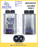 Capacitor Appli Parts de microondas 1.05uf mfd 2100V universal