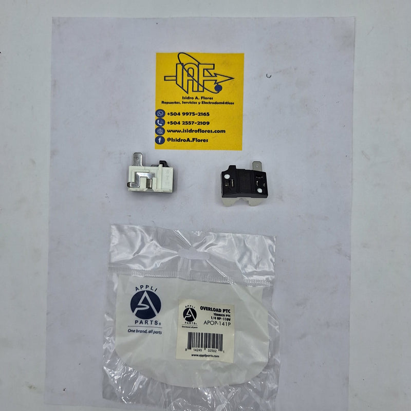 Protector relay termico Ptc 1/4hp 110v Appli Parts Apop-141p