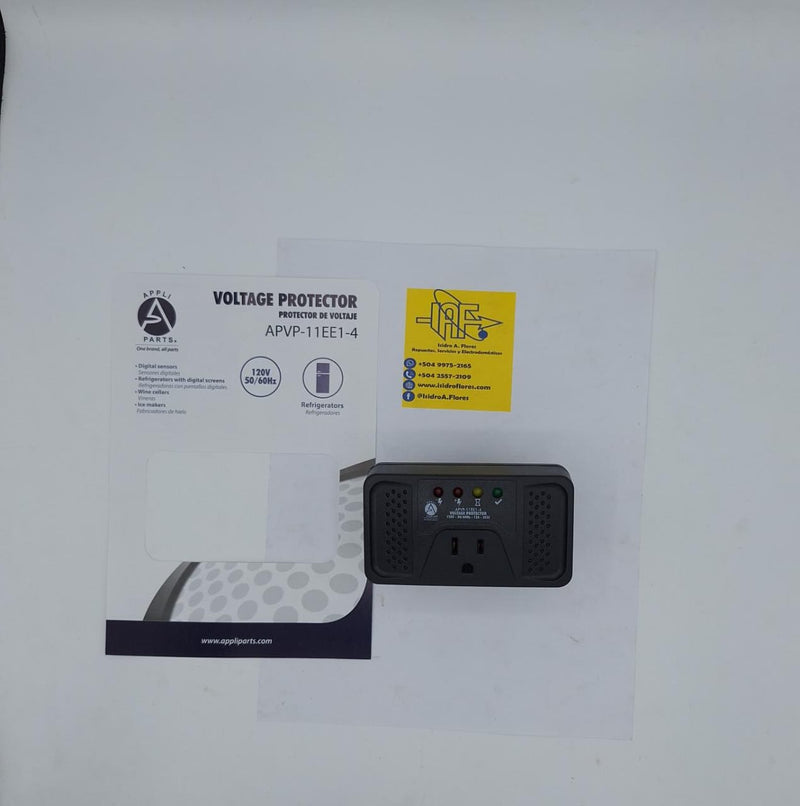 Protector Appli Part  negro 303 Joules P/Refrig SBS electrónica