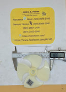 Aspa de motor evaporador CCW, Dext 10Cm 4 hojas eje delgado