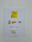 Adaptador para manómetro rigido 1/4 hembra 5/16 Macho Coldtek