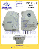 Timer Paragon  Robertshow 8H 20M, 120V,  2,1,4,3