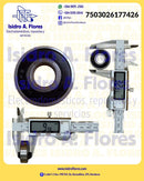 Balinera de motor de lavadora WMP 6201 1/2" 12.7mm  y secadora