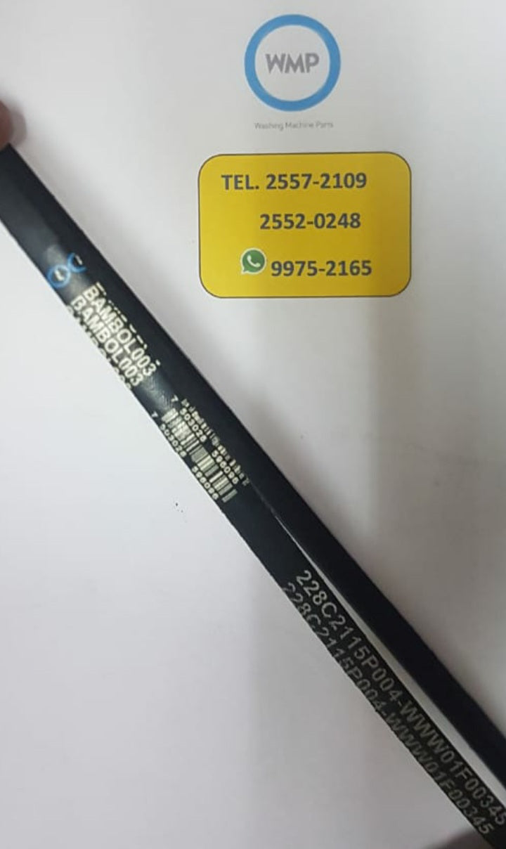 Banda, unificada, lavadora Amazonas, marca WMP Tipo Amazonas