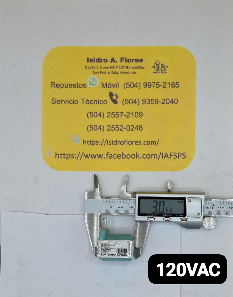 Bobina universal para válvula de lavadora 110 V 60 Hz