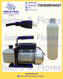 Bomba vacio 1 etapa, 110V/60HZ, 1/4Hp, 1.8 CFM, 50 L/Min, Coldteck