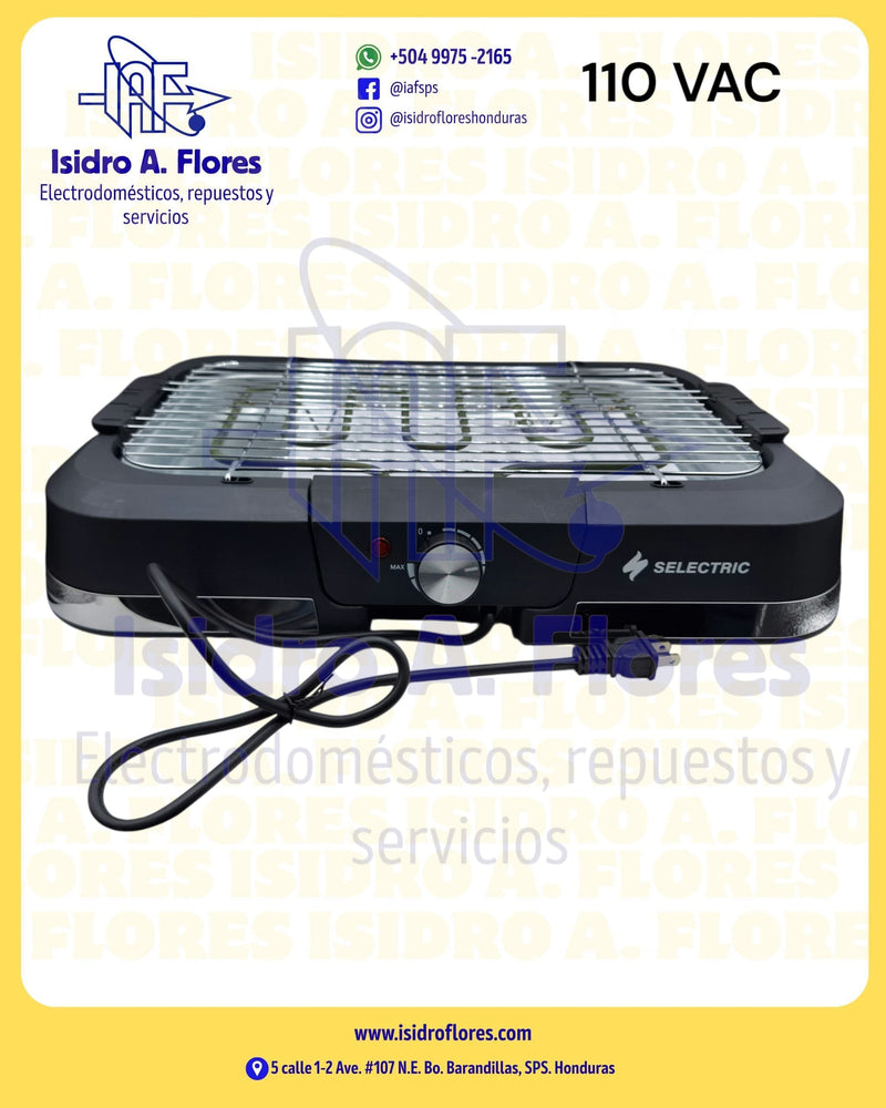 Azador barbacoa eléctrica 110V
