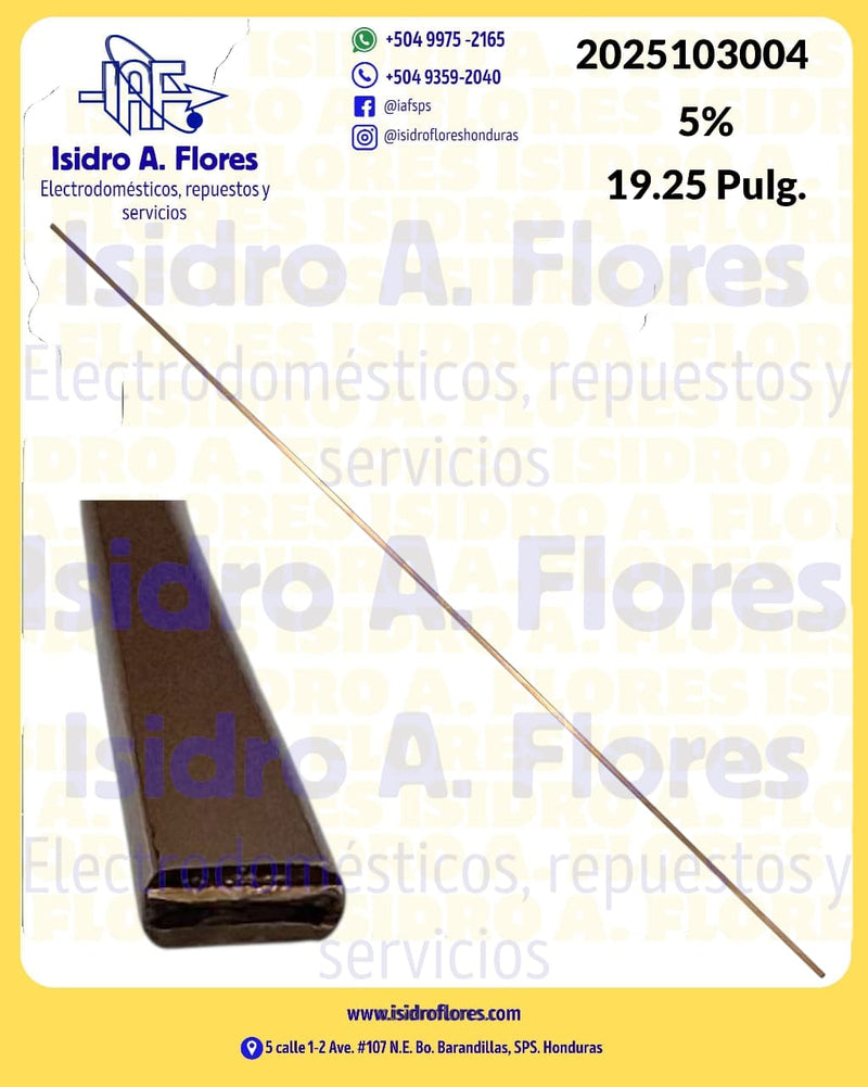 Varilla de plata 5% marca Brazecraft