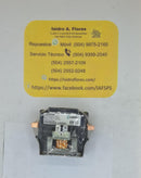 Contactor, 2 polos, 25A carga, resistividad 35A, bobina 220V