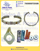 Fricción clutch WMP, 6 almohadillas sirve Whirlpool mecánica
