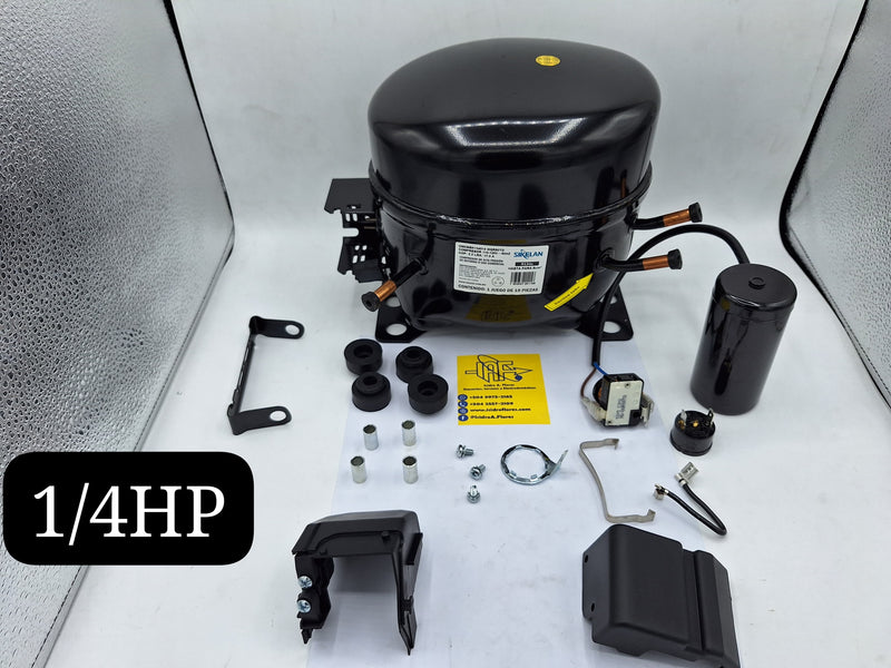 Compresor Sikelan  1/4 HP GQR80TD M/HBP R134a 110-120V 60Hz