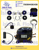 Compresor SIKELAN  QD128Y11G, R600a, doméstico (LBP) 1/5 HP, 120V 60HZ