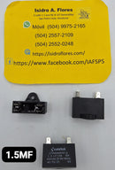 Capacitor trabajo Aire Acondicionado  y Mini split 1.5uF+5% 450V
