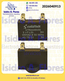 Capacitor de trabajo de minisplit 3uF 450V Coldtek