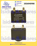 Capacitor de trabajo para Minisplit  4uF 450V Coldtek
