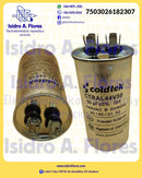 Capacitor de Minisplit Coldtek 50UF 440V 2 postes