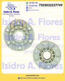 Soporte hub genérico WMP para tina para lavadora sirve Whirlpool