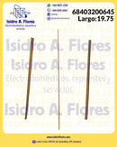 Varilla de plata 0.50"X1/8" Harris Dinaflow  equivale 15% plata