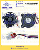 Motor evaporador Coldtek  sirve Samsung DC12V 120MM DIA 0.19A 1775RPM
