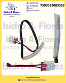Sensor térmico Coldtek sirve Samsung  250V, 10A  rojo con negro
