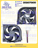 Motor genérico condensador 12VDC,  0.11A. 2800RPM sirve Samsung