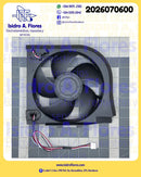 Motor genérico condensador 12VDC,  0.11A. 2800RPM sirve Samsung