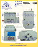 Timer de refrigeradora 2,3,4,1 Coldtek 6H 25M sirve LG, Daewoo
