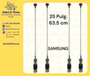 Suspensión sirve Samsung rojas 63.5 Cm  ó 25" Kit de 4 piezas