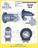 Bomba solo motor  80W  HANYU Lavadora Samsung