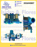 Válvula genérico WMP 1entrada, 3 salidas, 3 bobinas sirve Samsung 110V