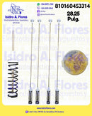 Kit  suspensión 28.25",  4 varillas marca Vapur sirve Samsung