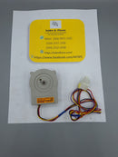 Motor evaporador original de Refrigerador LG 12V  DC  4 cables 45mm