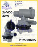 Bomba completa de lavadora, original LG  26V DC,  20W
