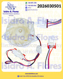 Motor evaporador sirve  LG 13V  diametro 10.7 cm