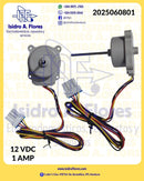 Motor evaporador electrónico de refrigeradora  LG DC 12V  1A, 4 cables