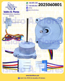 Motor evaporador electrónico de refrigeradora  LG DC 12V  1A, 4 cables