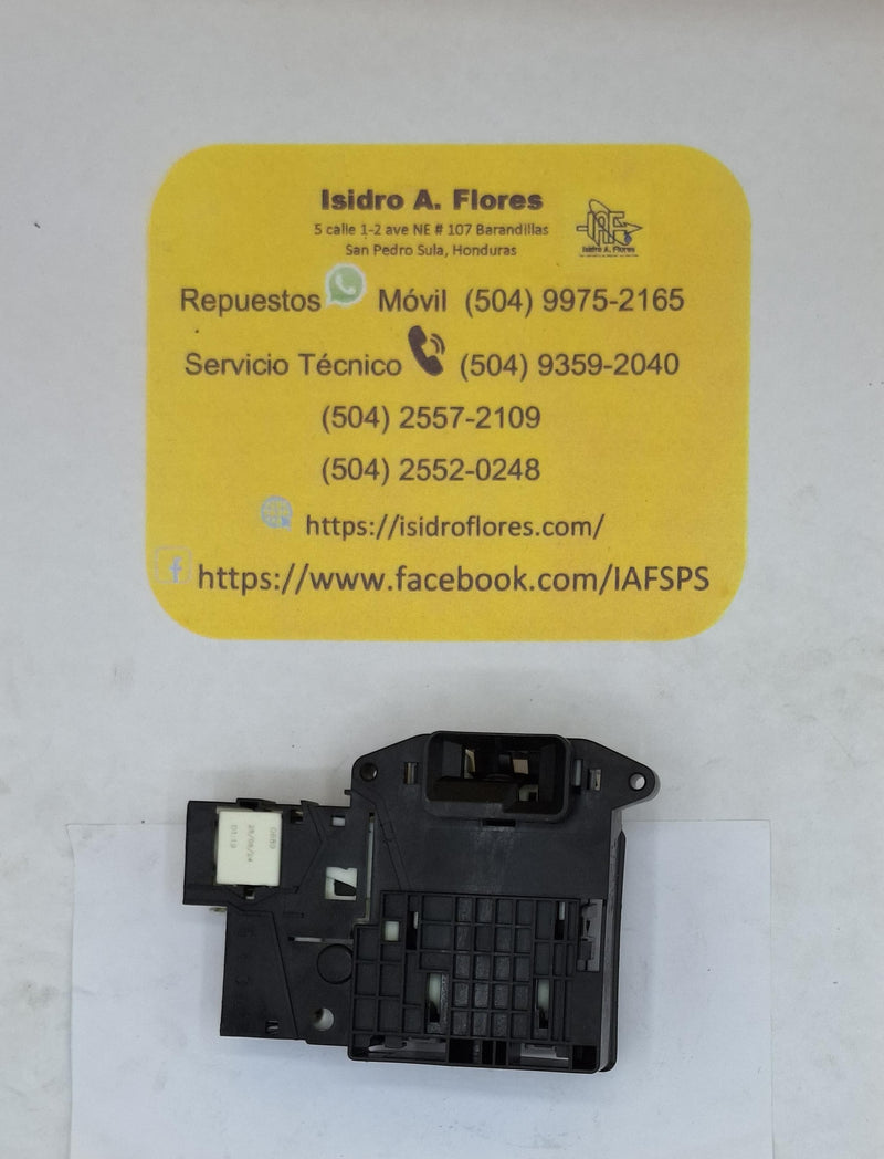 Switch blocapuerta de lavadora sirve LG 4 terminales