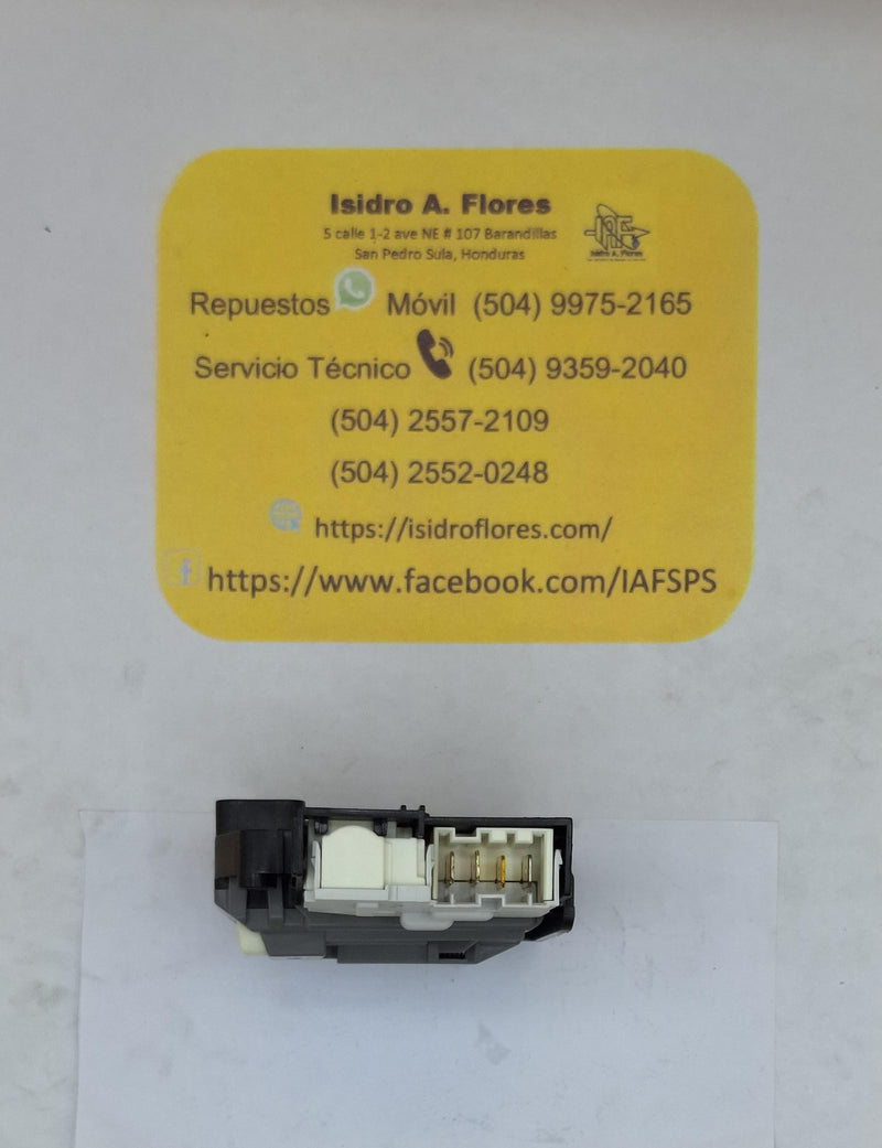Switch blocapuerta de lavadora sirve LG 4 terminales