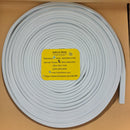 Empaque perfil ceja larga  blanca rollo apróximadamente 12m 25D309