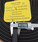 Perfil ala de vampiro, color negro rollo apróximadamente 12m -20°C