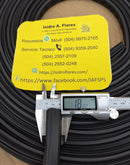 Empaque perfíl ala de vampiro 3, color negro, rollo 12m  apróximados