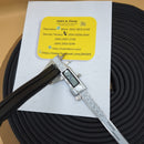 Empaque 12 metros apróximados, negro, perfil True