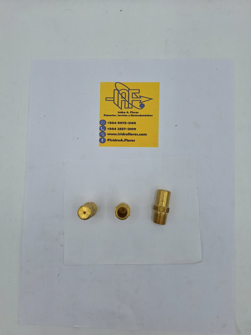 Esprea capote macho, para estufa comercial  1/4 NPT