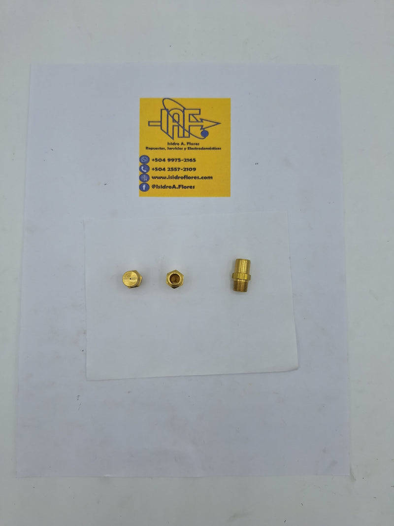 Esprea capote macho para estufa comercial , 1/8 NPT