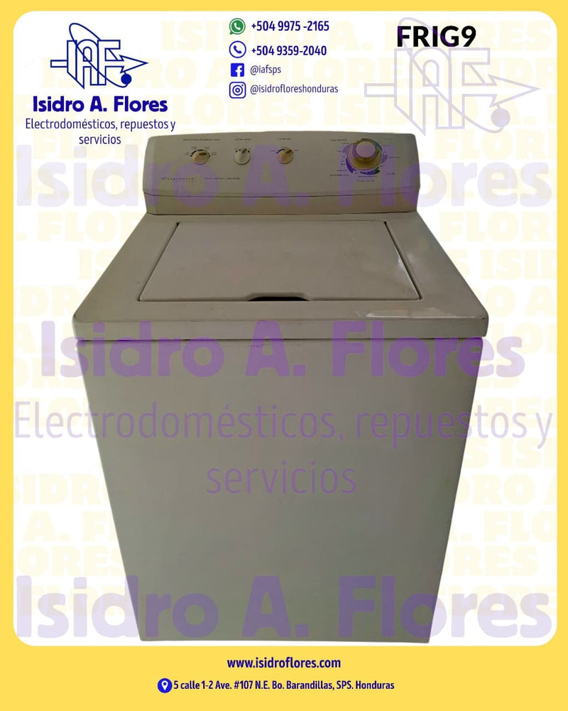 Lavadora Frigidaire Gallery mecánica 3 perillas