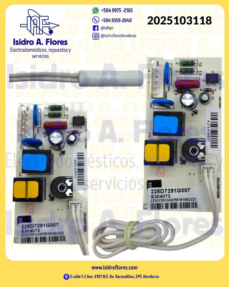 Placa electrónica genérica de descongelamiento Sirius 400,127 v